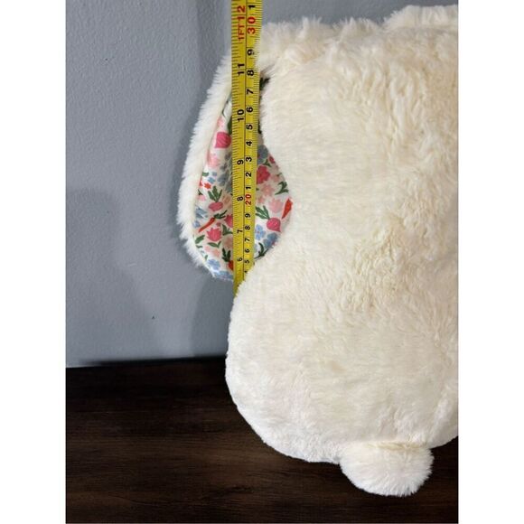Target, white bunny with floral ears, Easter pillow - Picture 5 of 7